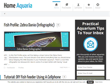 Tablet Screenshot of homeaquaria.com